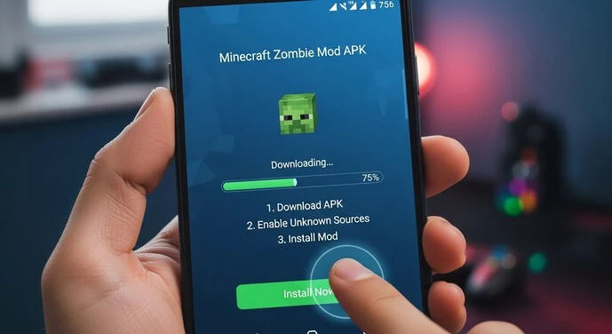 Minecraft Zombie APK Mod – Enhanced Zombie Adventure