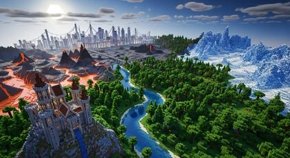 Explore the creativity of Minecraft Custom Worlds, where players build, design, and explore unique maps filled with adventures, custom terrains, and endless possibilities.