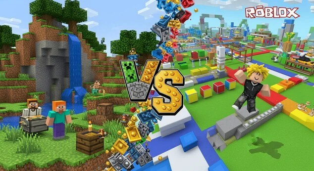 Minecraft vs Roblox comparison – gameplay and graphics differences