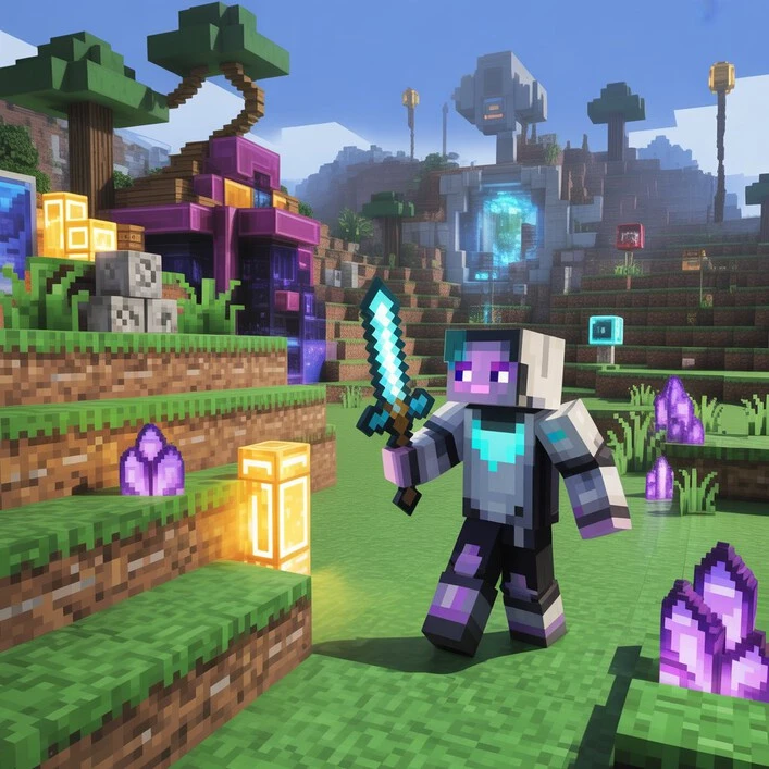 Player downloading safe Minecraft mods download from a verified website.