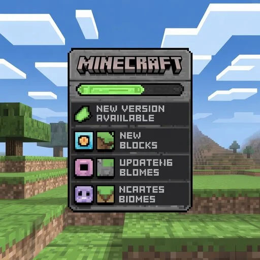 Minecraft Patch Download New Version official update for Java and Bedrock Edition