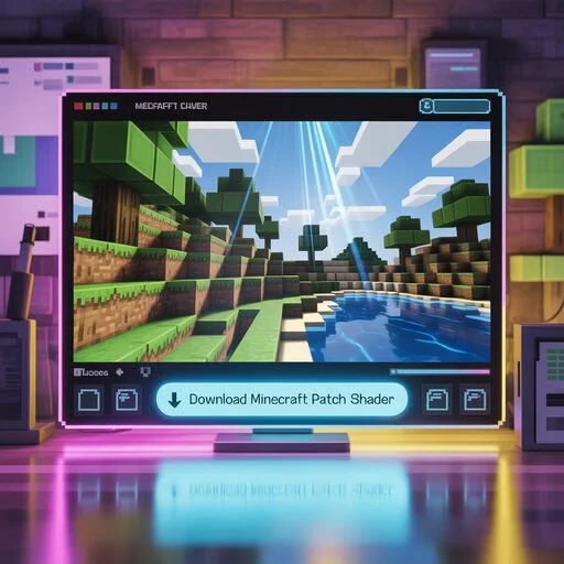 Minecraft patch shader download – realistic lighting and shadows in Minecraft