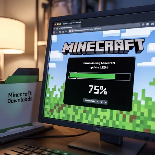 minecraft patch download notes and update download screen