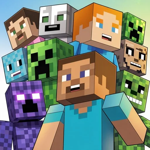 Minecraft heads texture pack with custom player heads