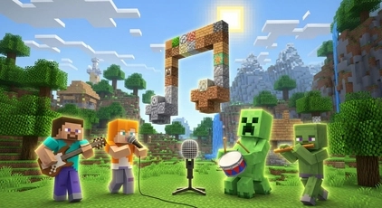 Minecraft songs including official soundtrack, parody music, and in-game music discs
