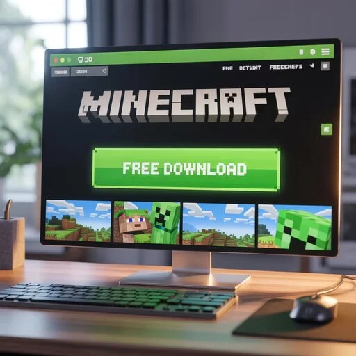 ماين كرافت مجانا مع شرح التثبيت خطوة بخطوة لجميع الاجهزة