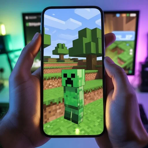 تحميل ماين كرافت APK على هاتف اندرويد