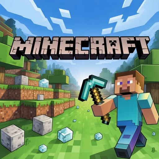 لعبة ماين كرافت على الجوال في وضع البناء